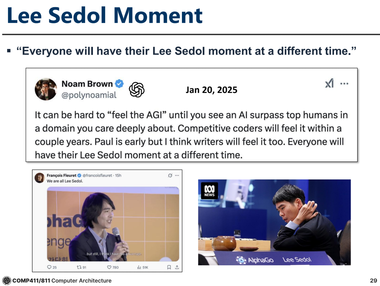 PDF p.29: AlphaGo와 Lee Sedol의 대국 장면